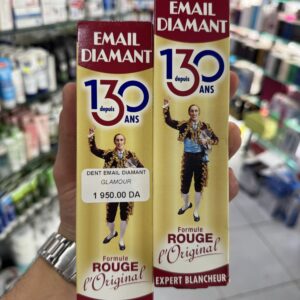 Dentifrice email diamant rouge