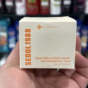 K-SECRET Seoul 1988 Capsule Cream – Niacinamide 5% + Yuja ✨🍊