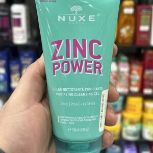 Gel nettoyant nuxe zinc