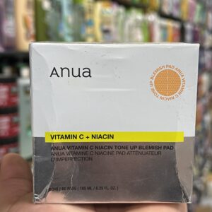 خصائص Anua Vitamin C + Niacin Tone Up Blemish Pad 🍊