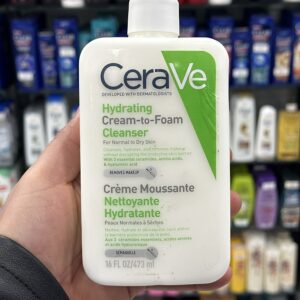 Gel mousse cerave hydrating 473ml