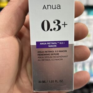 خصائص سيروم Anua Retinol™ 0.3 + Niacin (0.3+) 🌙