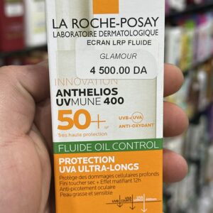 خصائص La Roche-Posay Anthelios UVMune 400 Fluide Oil Control SPF 50+ ☀️