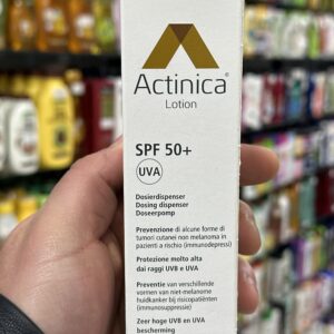 Actinica Lotion SPF 50+ (Galderma):