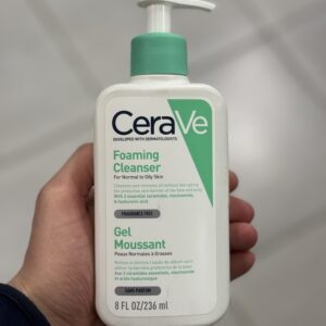 cerave foaming cleanser gel moussant
