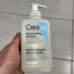 cerave Sa Smoothing cleanser anti rugosités
