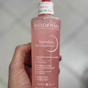 bioderma gel nettoyant peaux sensibles