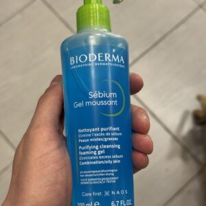 bioderma gel nettoyant peau mixte a grasse 200ml