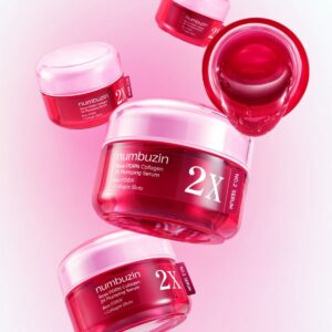 numbuzin 2x rose pdrn collagen plumping serum