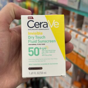 CERAVE FLUIDE INVISIBLE TOUCHER SEC 50 SPF