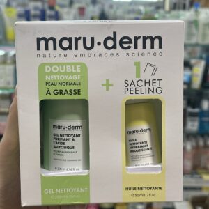 Maru.derm double nettoyage peau normal a grasse