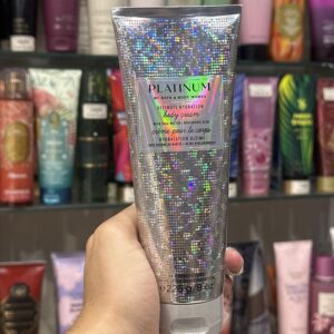 BATH & BODY PLATINIUM BODY CREAM